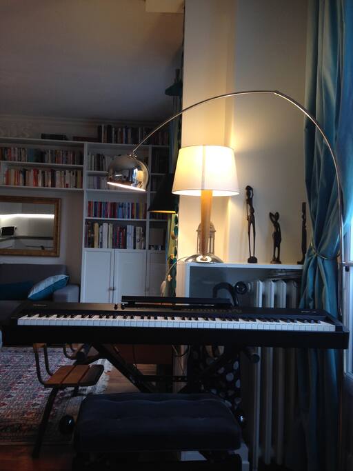 Vous avez accès au piano