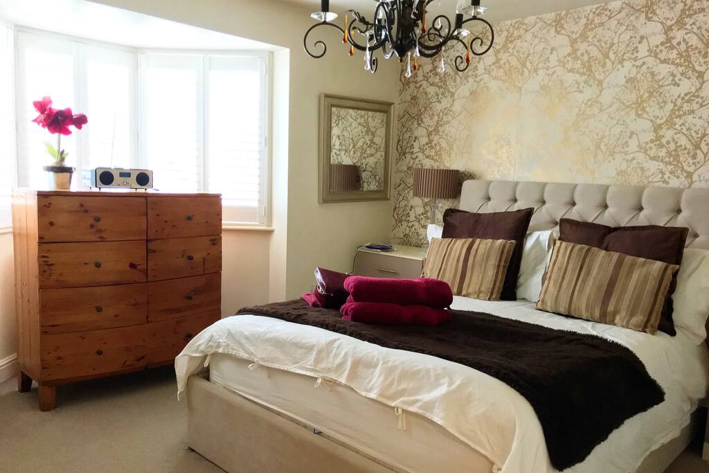 The master bed-room which has an en-suite