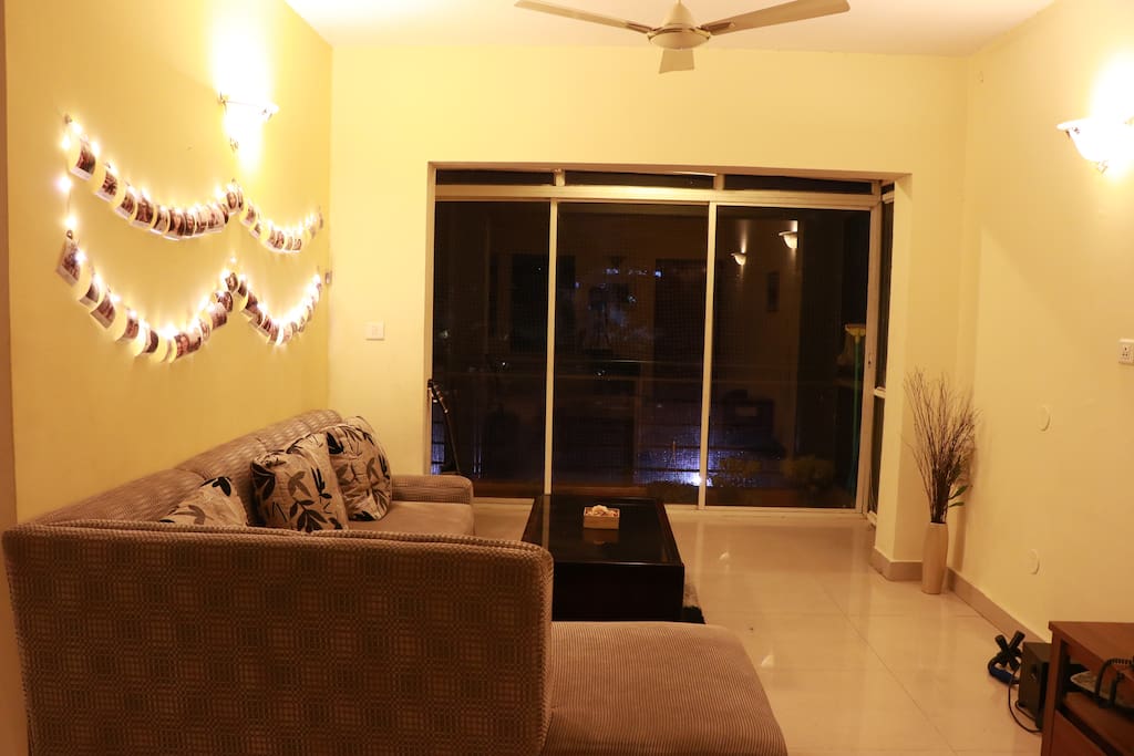 Living Room and Balcony