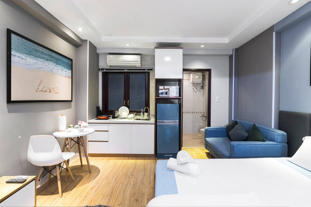 Eye-catching decoration with full amenities