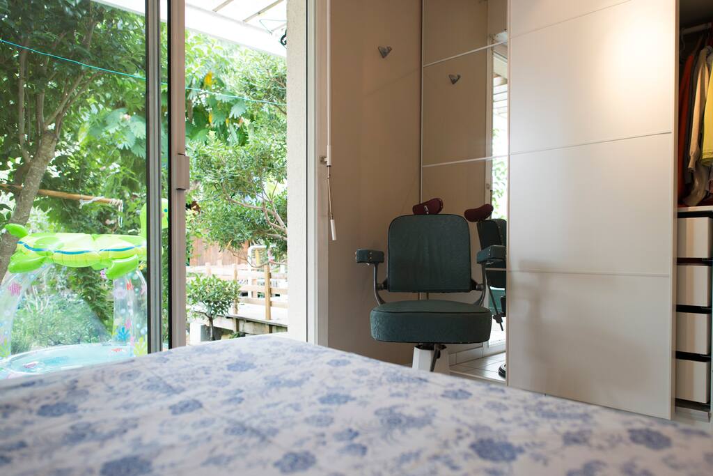 Suite parentale ouverte sur le jardin
