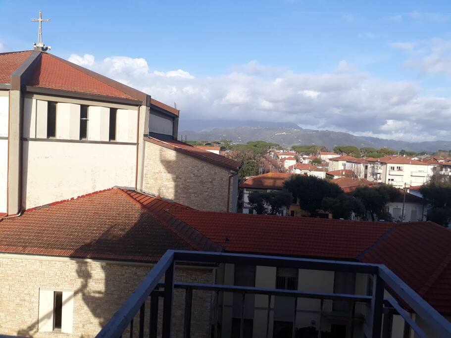 vista dal balcone della Cucina
