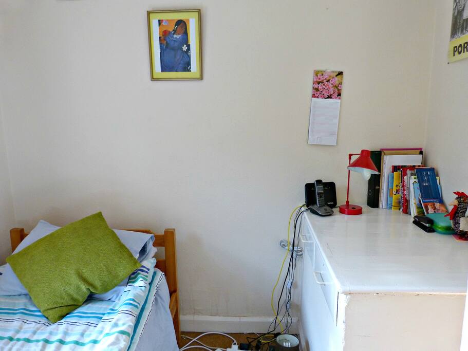 Some facilities in the room.