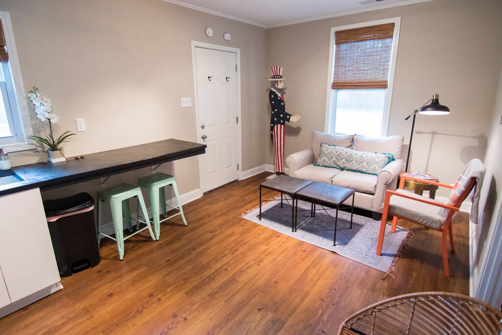 Plenty of space for work or relaxing