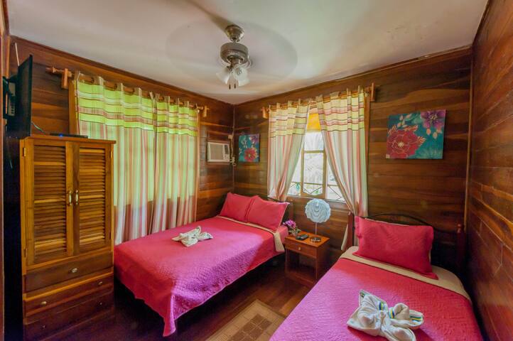 Carenero beachfront hotel room, ocean view