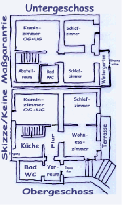 Skizze des Grundrissea