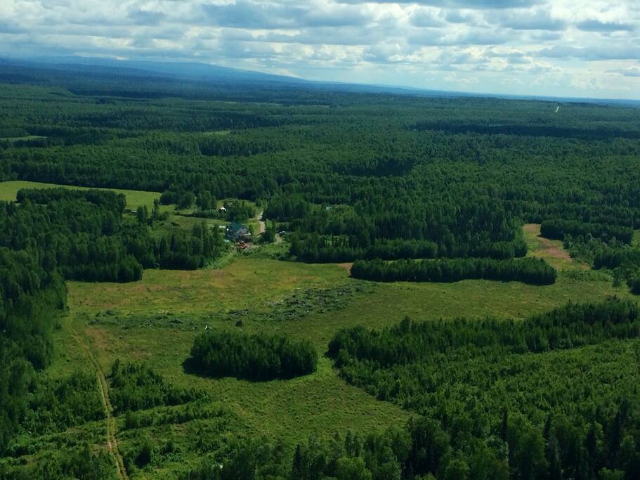 Aerial View of Property