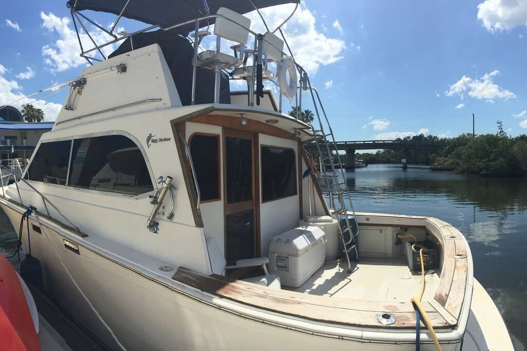 This is your view from your dock