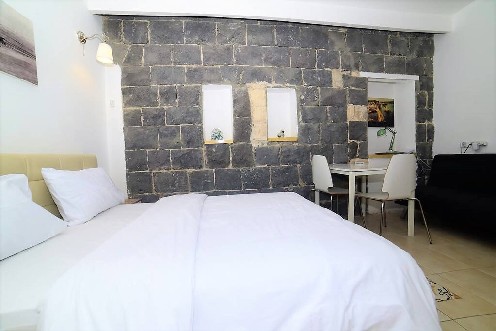 Bed And Seating Area