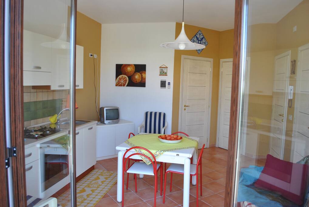 Cucina lato camere da letto