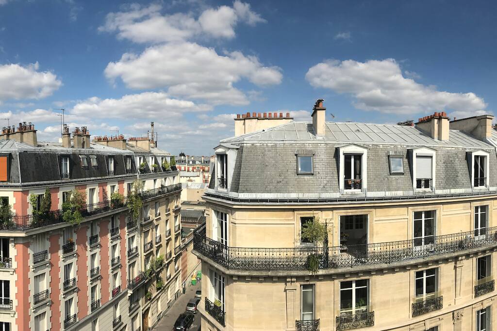 view from the living room