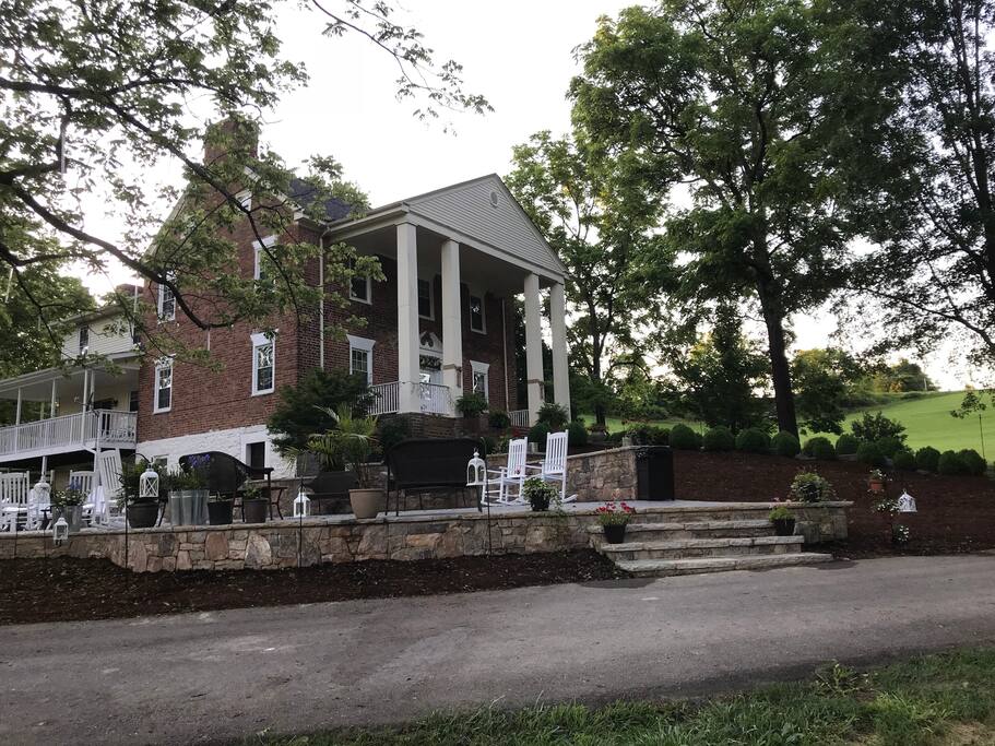 Enjoy outdoor dining on the large patio.