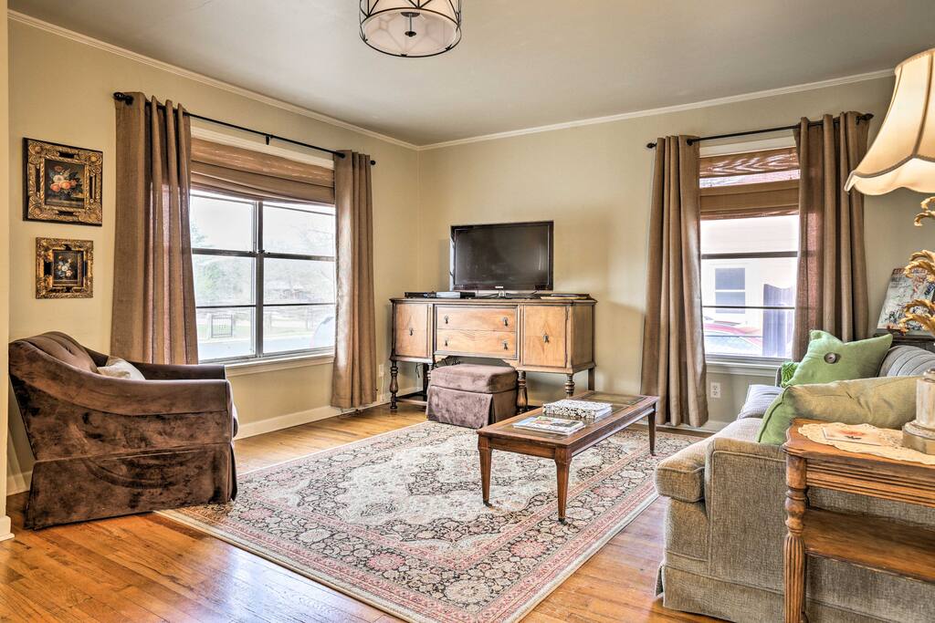 This charming property features old-world charm with modern upgrades.
