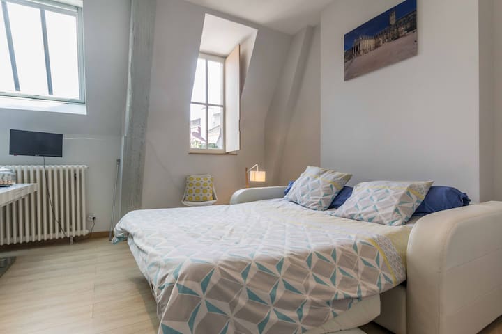 Full center pedestrian: Studio at Hotel J. Lebelin