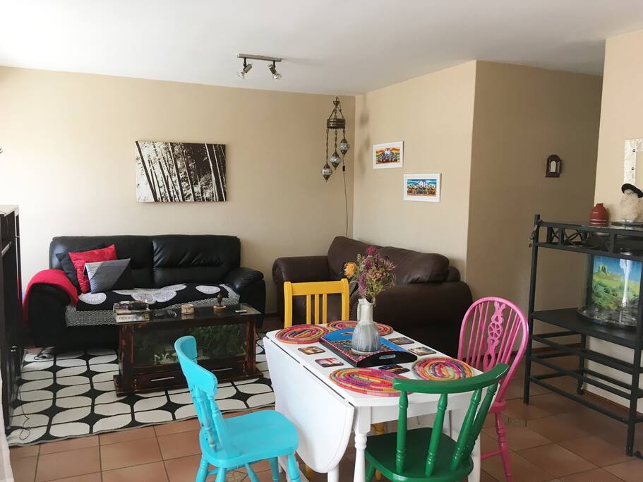 Lounge and TV area