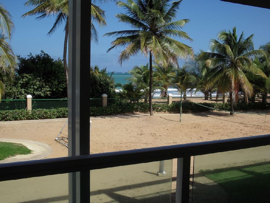 View from master bedroom balcony