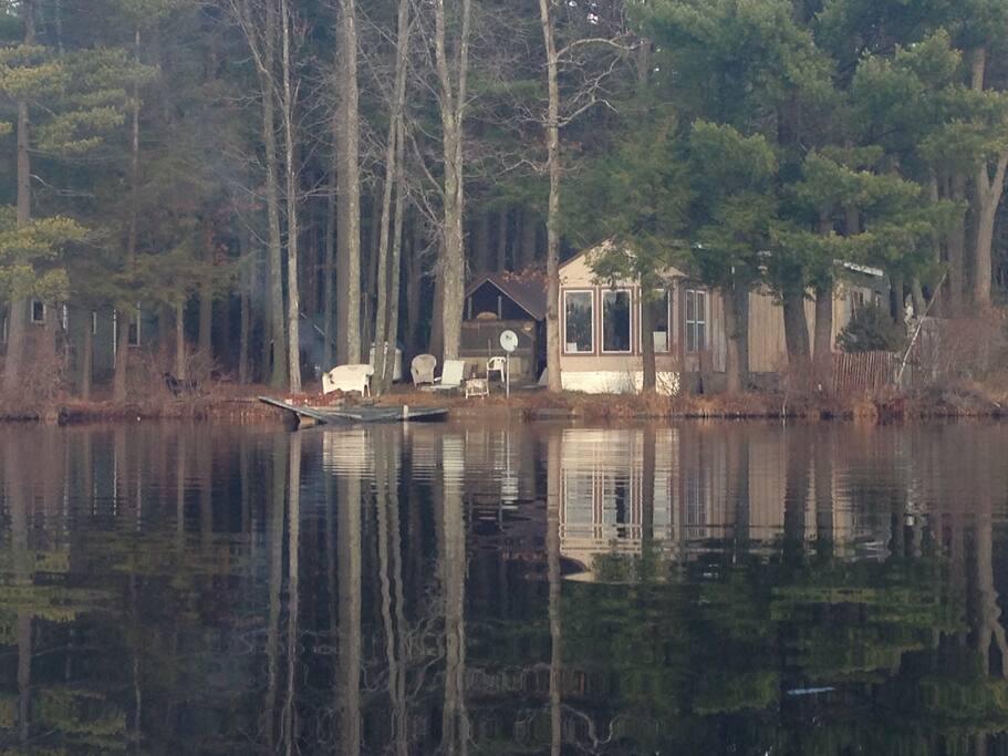 View of the House from out on the boat
