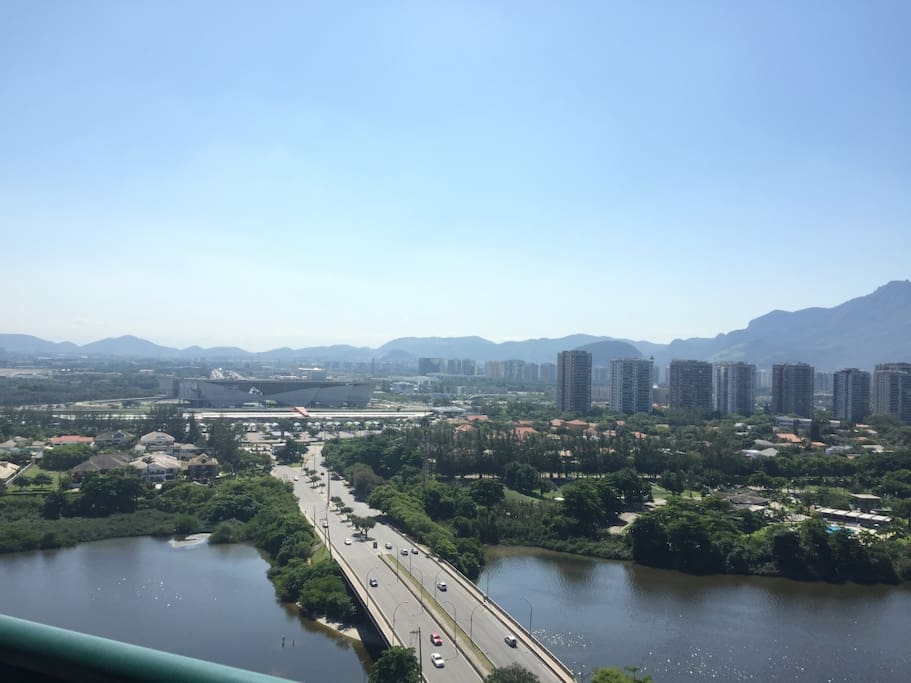 Amazing view from the balcony I
