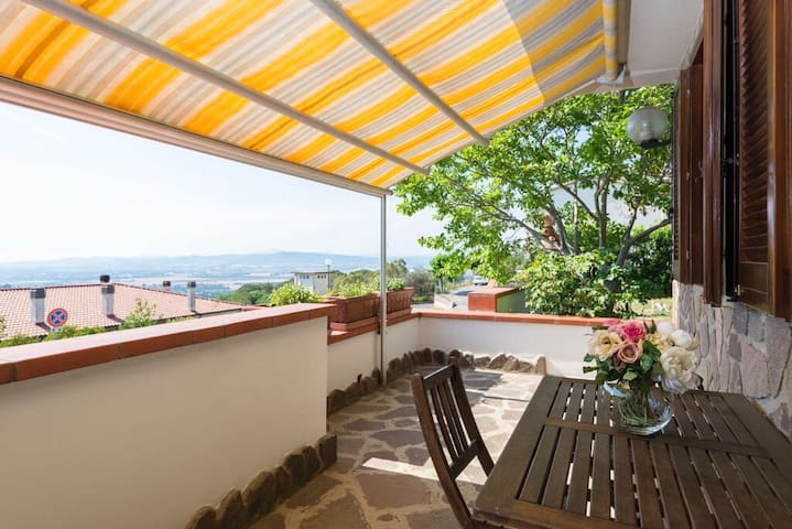 House in Maremma panoramic view