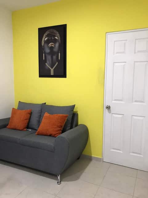 Popular Airbnb listing: Modern, independent apartment, for 2, on the 2nd floor in Tepic