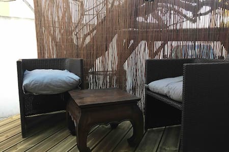 Mini studio terrasse - Stationnement gratuit