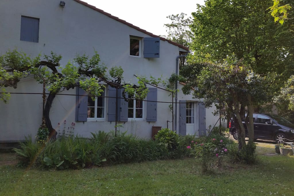La maison face EST
