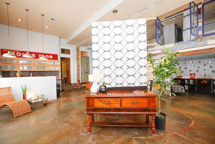 Loft living in Irish Channel