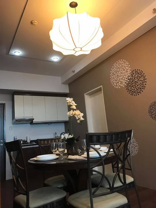 The Dining Area and Mini Kitchen