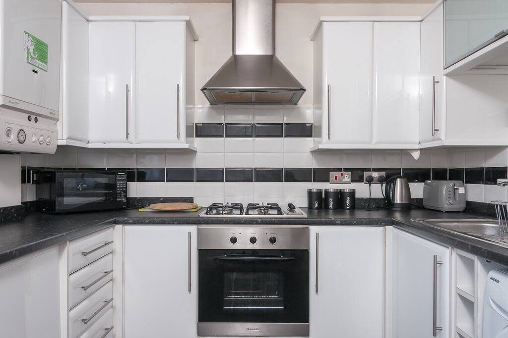Modern kitchen has all the essentials
