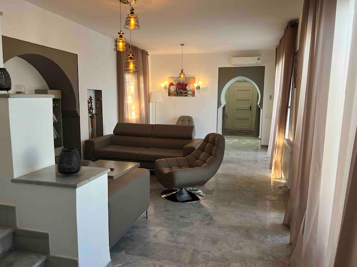 Villa Marina Haut De Gamme, Piscine Sans Vis à Vis - Houmt Souk