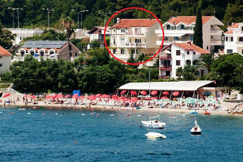 Beach and the house