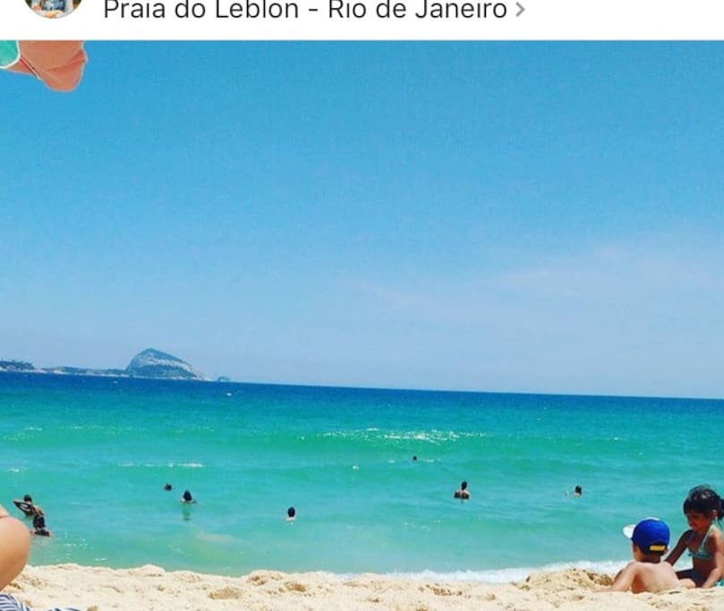 praia do Leblon jan/2017