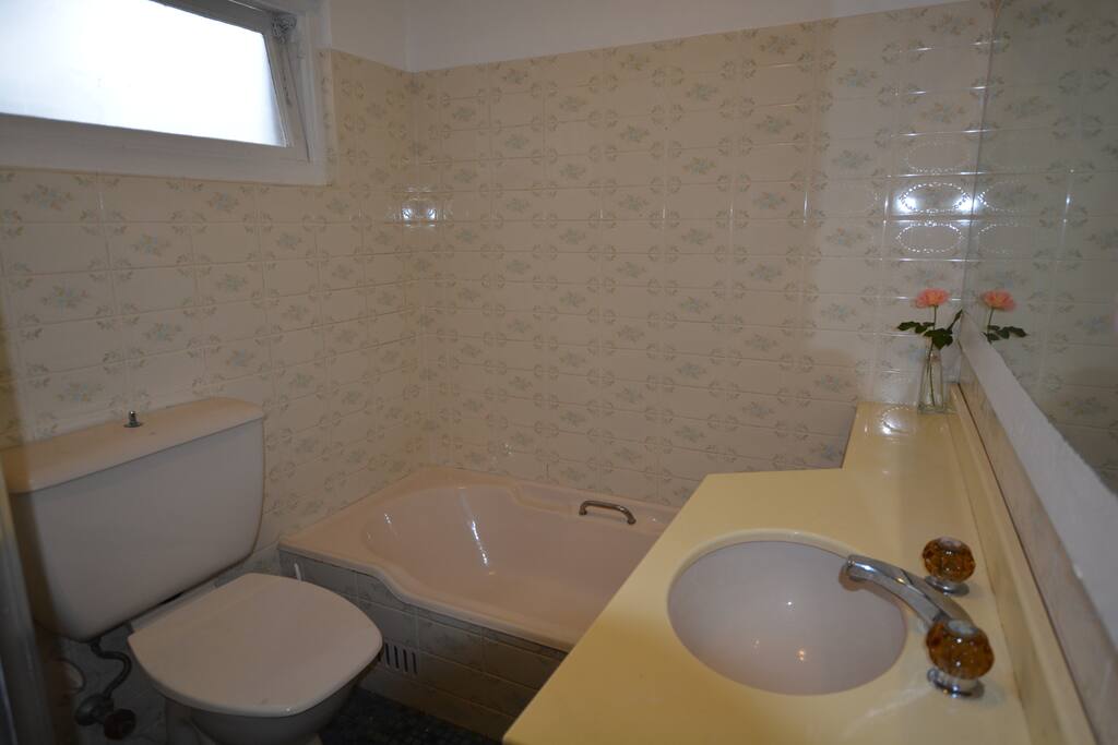 shower and bath !