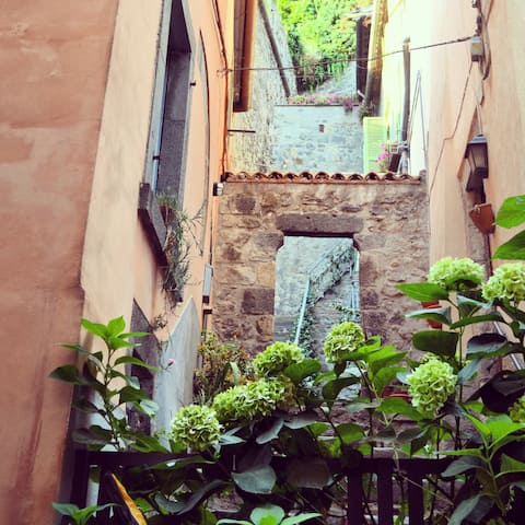 Villa historical centre Bolsena
