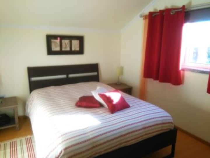 Bedroom 4 - located on the top floor (from the window you see the sea and sunset)
