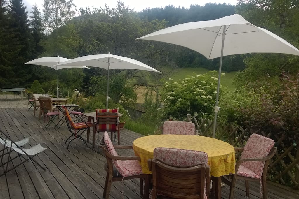 Belle terrasse au sud