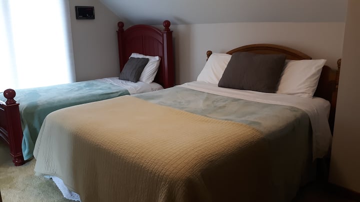 spálňa na poschodí