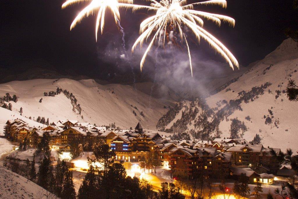 Fireworks in the village