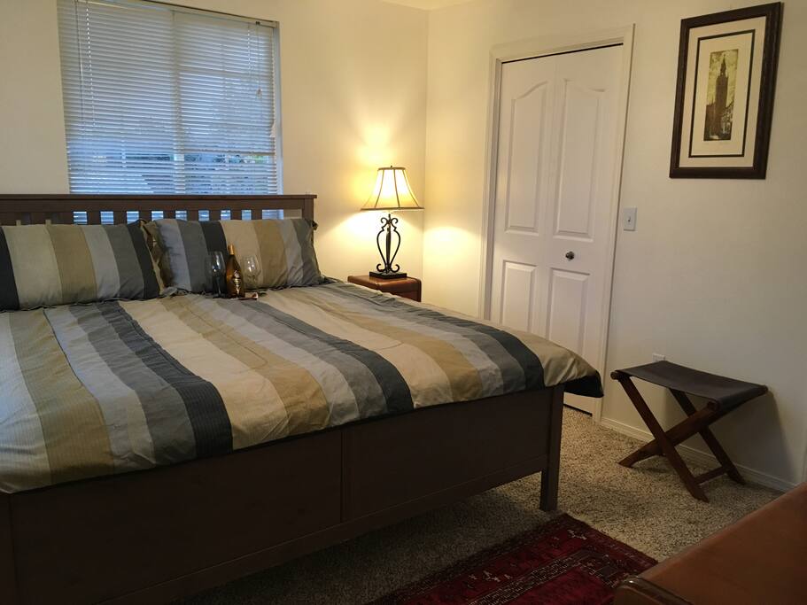 Upstairs master suite