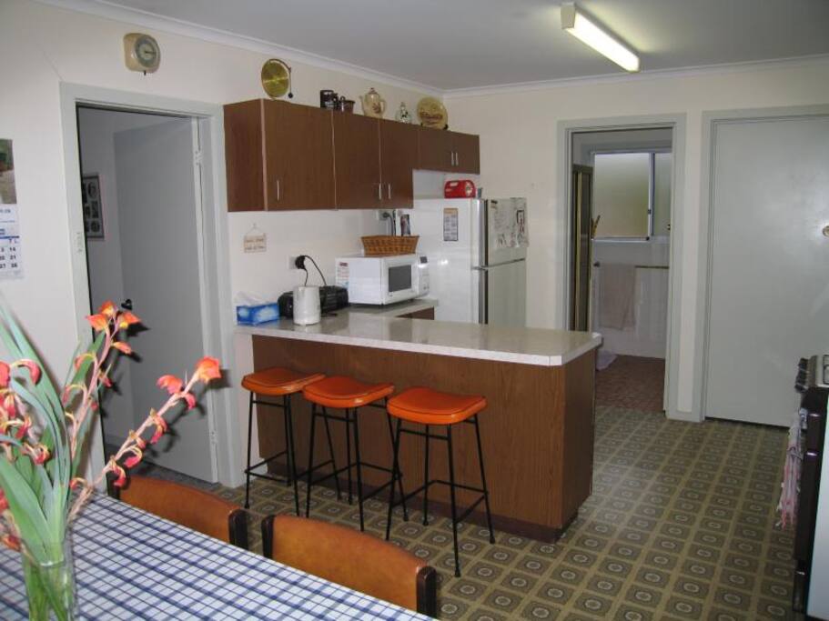 Well equipped kitchen