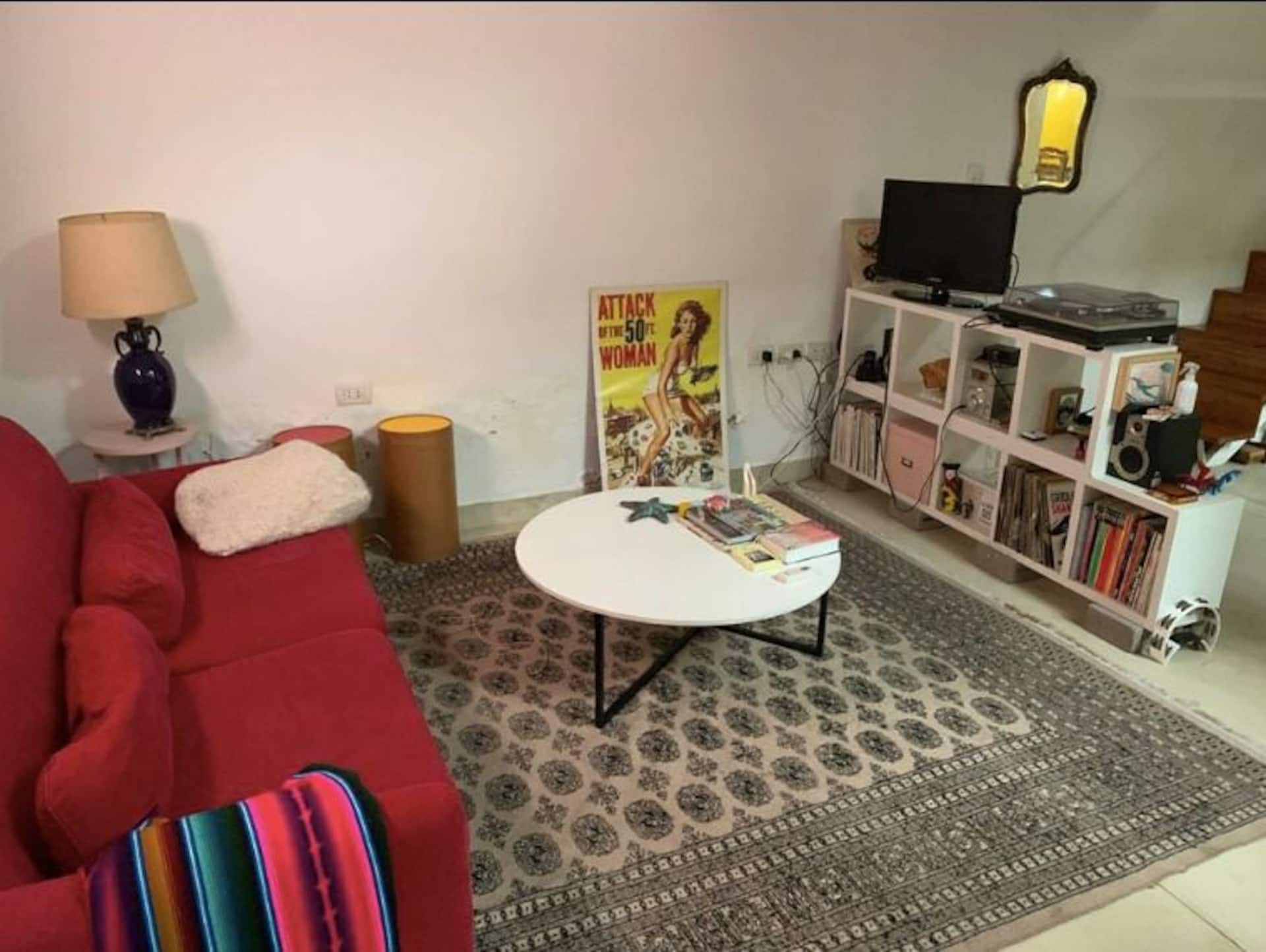 Quarto em apartamento tipo loft em Belgrano