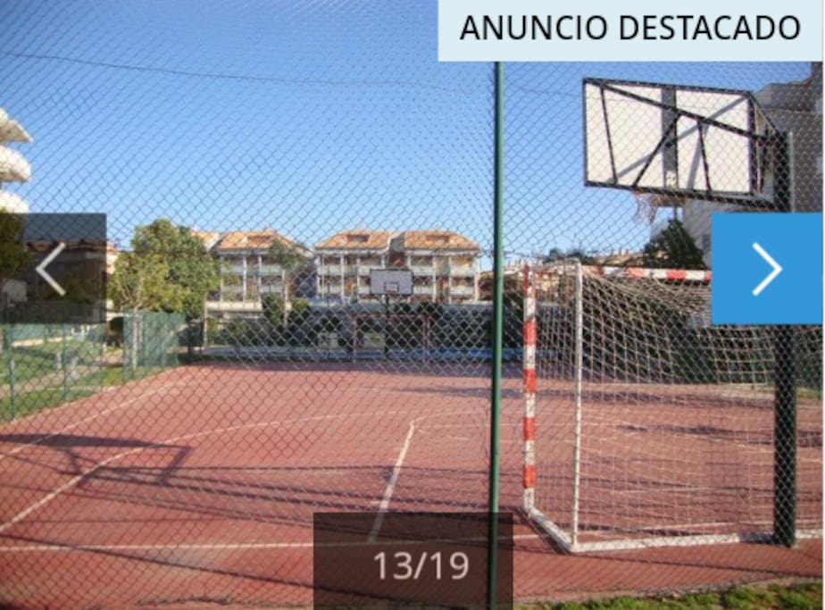 Campo fútbol y baloncesto
