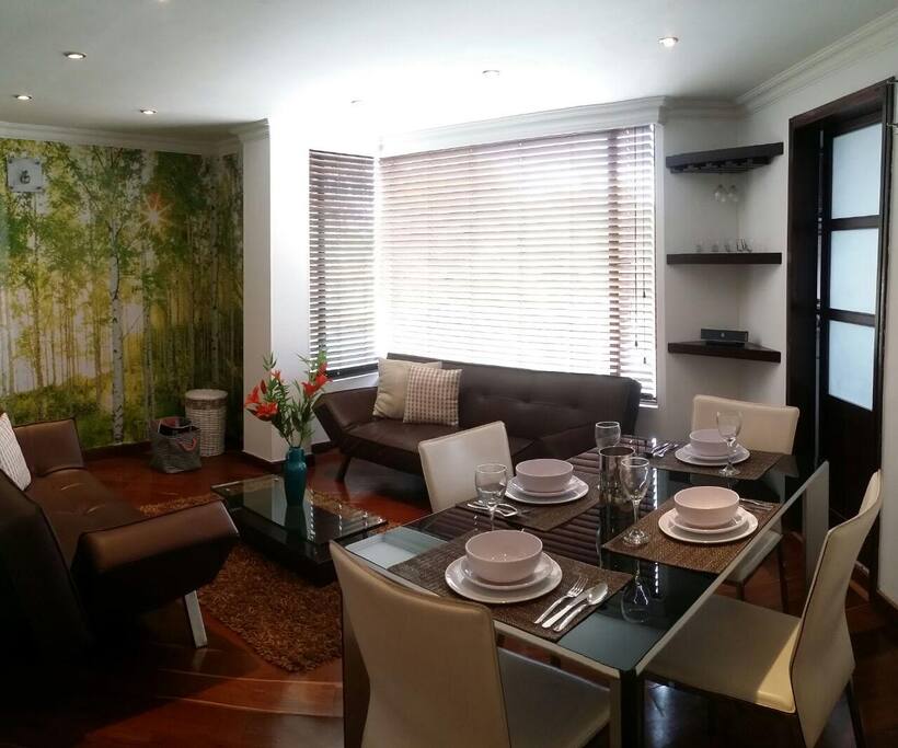 Acogedora y cómoda Sala-Comedor