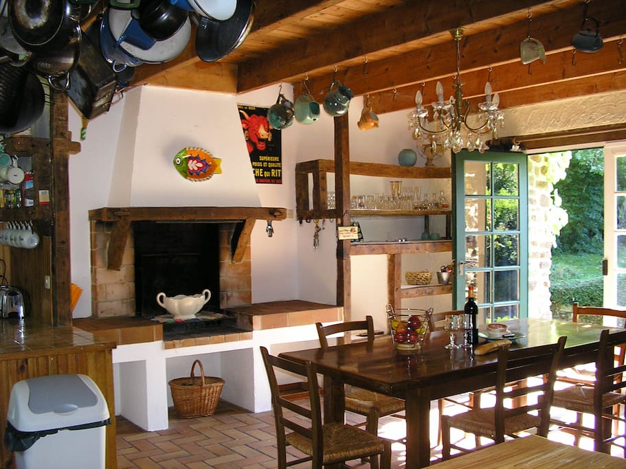 Entrance to cottage