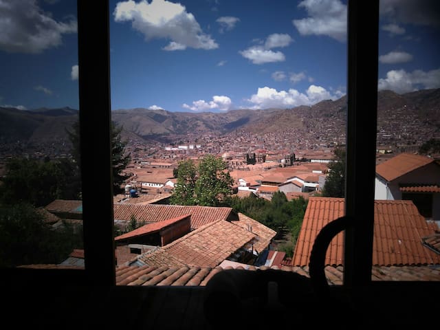 Super View Cusco Center Private Room Double bed
