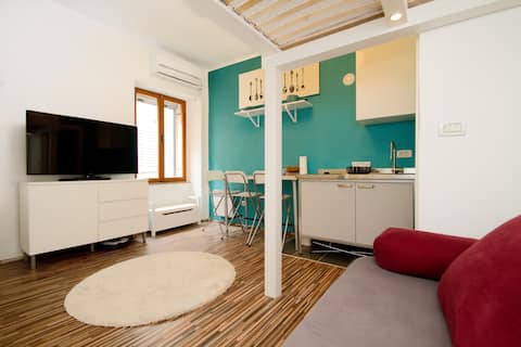 Blue dream in the heart of Piran