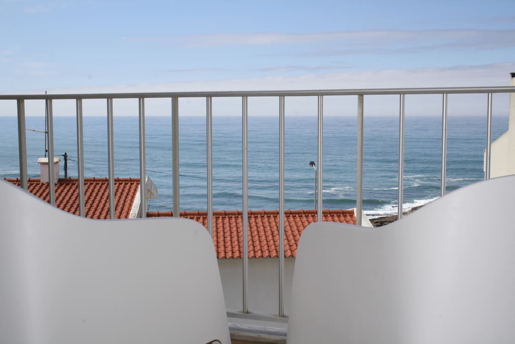 Sea view from the balcony