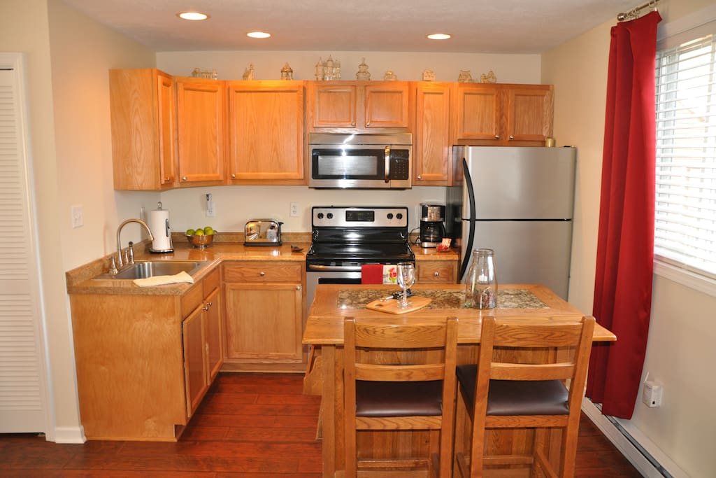 kitchen and bar