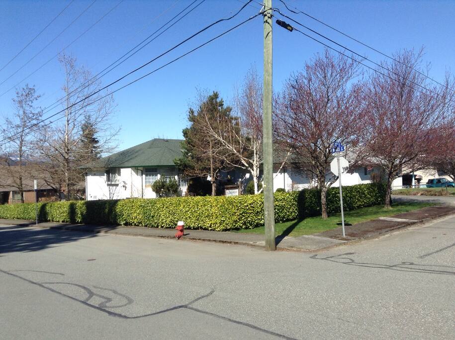 Located on a quiet street within walking distance to waterfront, nature trails, restaurants, grocery store and more