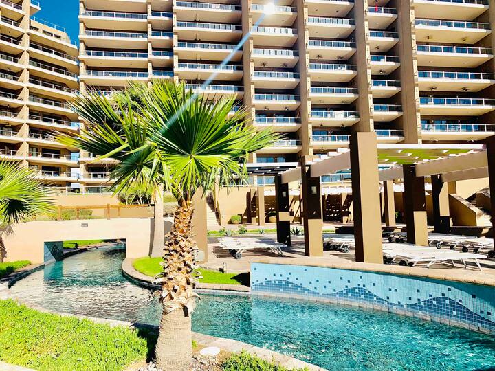 Best 1 Bedroom Ocean View Las Palomas Condo Condominiums For Rent In Puerto Penasco Sonora Mexico